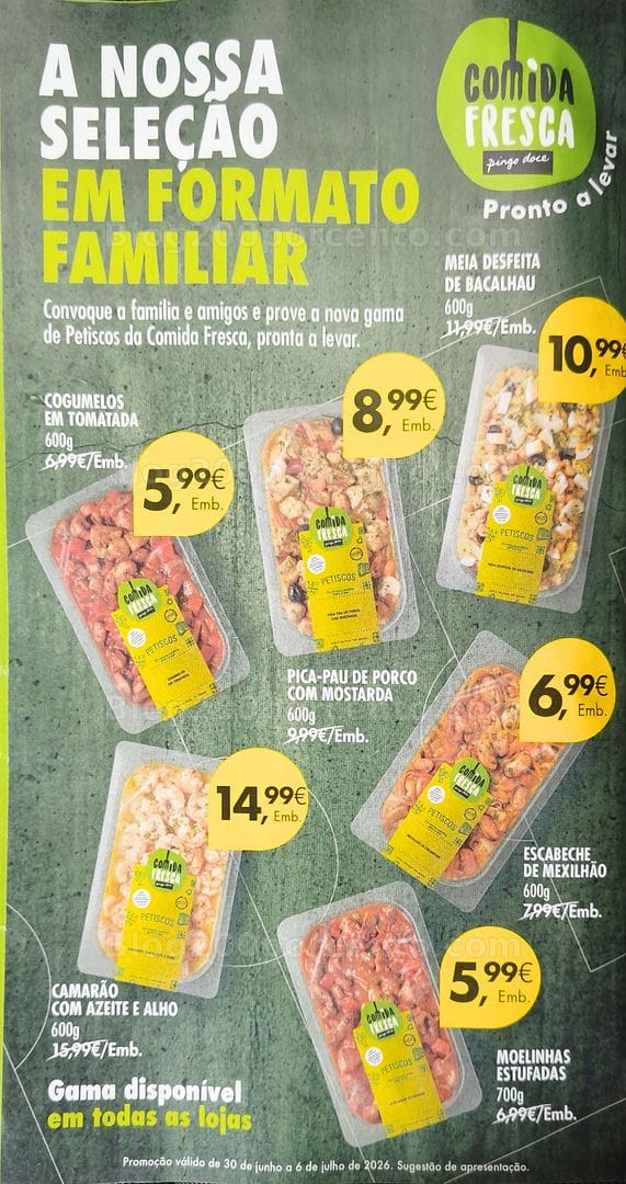 Antevisão Folheto PINGO DOCE Promoções de 30 junho a 6 julho